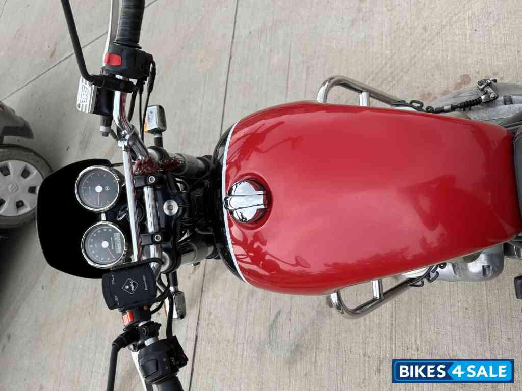 Red Royal Enfield Interceptor 650 Twin