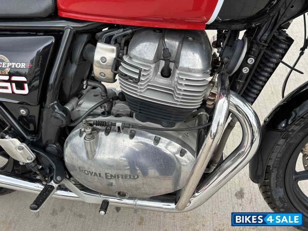 Red Royal Enfield Interceptor 650 Twin