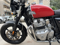 Red Royal Enfield Interceptor 650 Twin