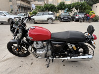 Red Royal Enfield Interceptor 650 Twin