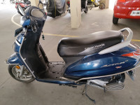 Blue Honda Activa