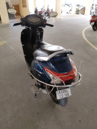 Blue Honda Activa