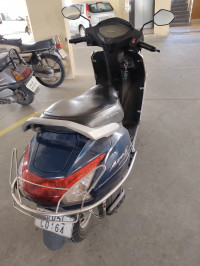 Blue Honda Activa