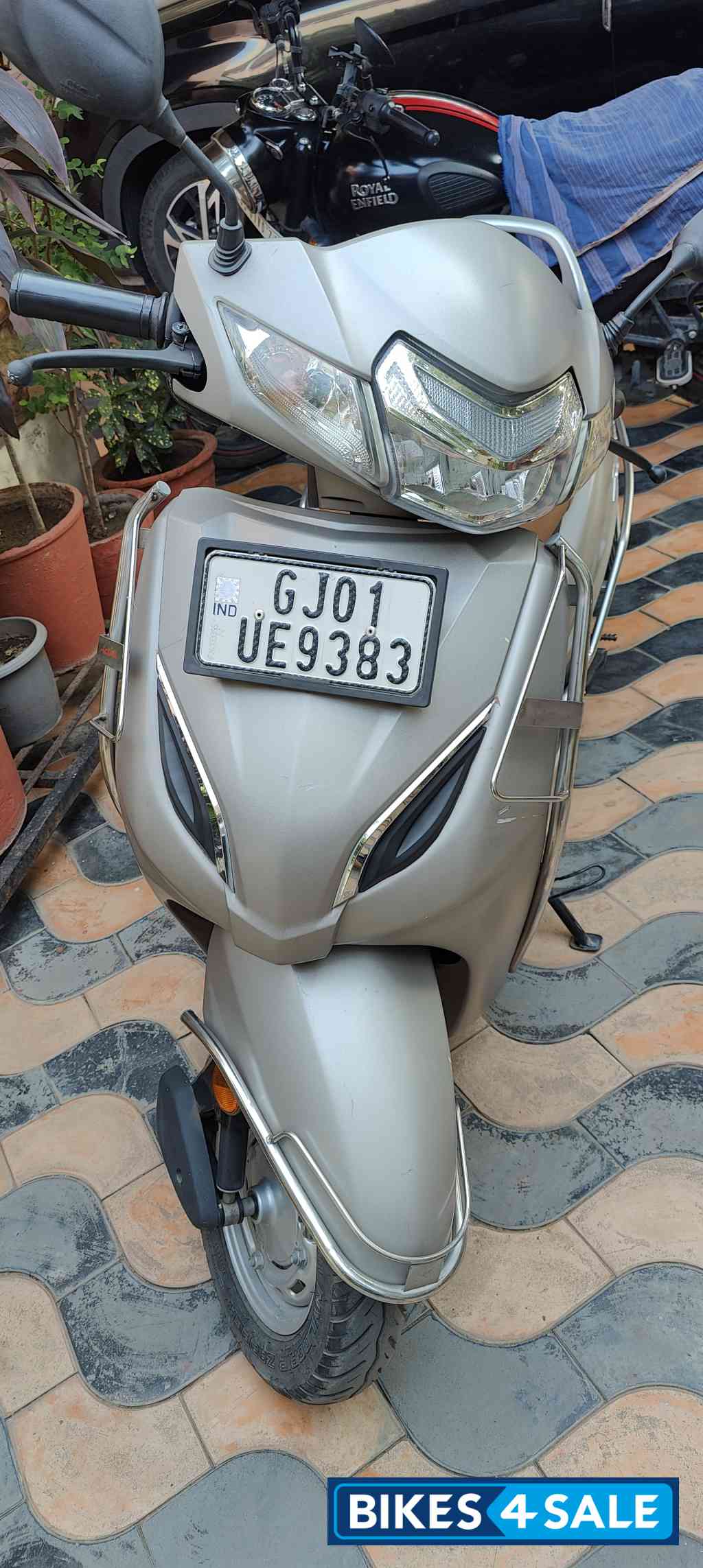 Steel Grey Honda Activa 5G Steel Grey Honda Activa 5G