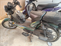 Green TVS XL100 Heavy Duty i-TOUCHstart BS6