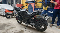 Black Bajaj Pulsar N160 Dual Channel ABS