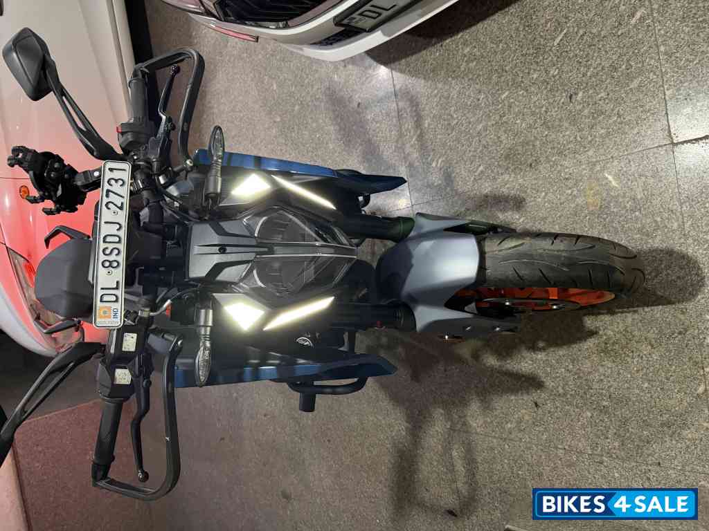 Atlantic Blue KTM Duke 390 2024