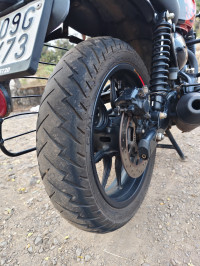 Rebel Red Royal Enfield Hunter 350 Metro