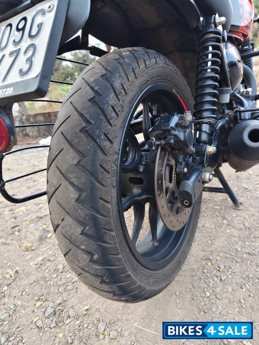 Rebel Red Royal Enfield Hunter 350 Metro