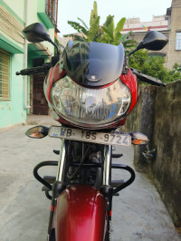 Red Bajaj Discover 125