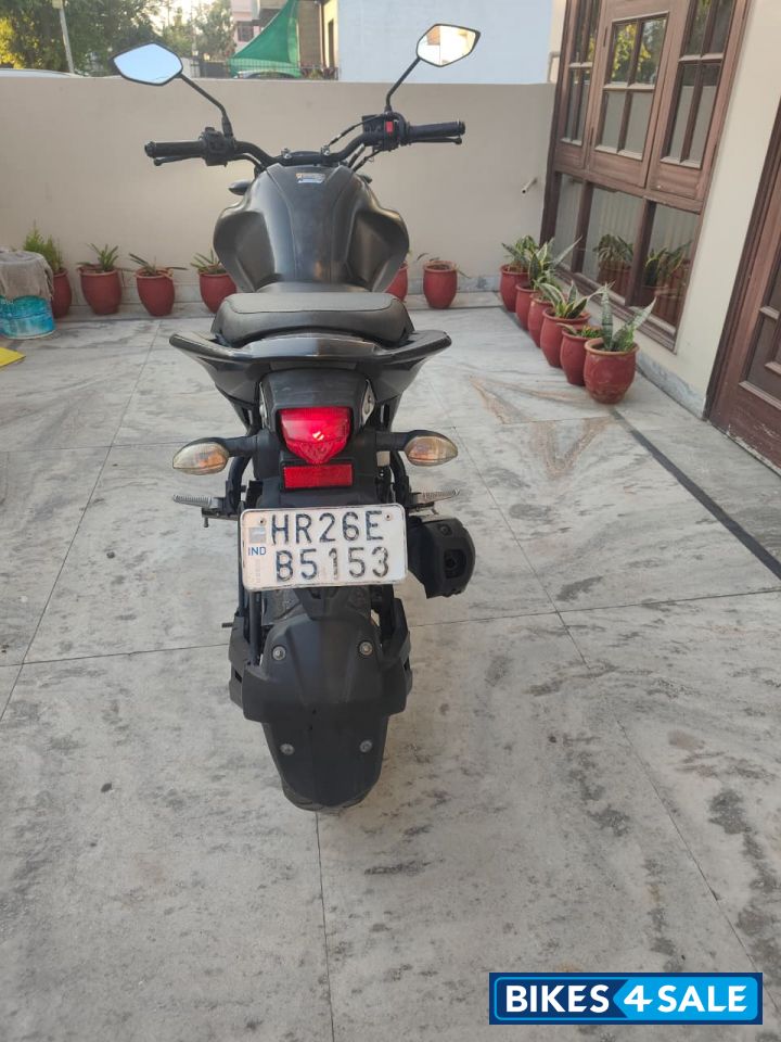 Black Yamaha FZ-S FI V3
