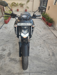 Black Yamaha FZ-S FI V3