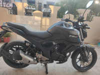 Black Yamaha FZ-S FI V3