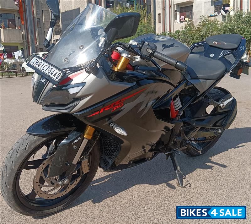 Grey Black TVS Apache RR 310