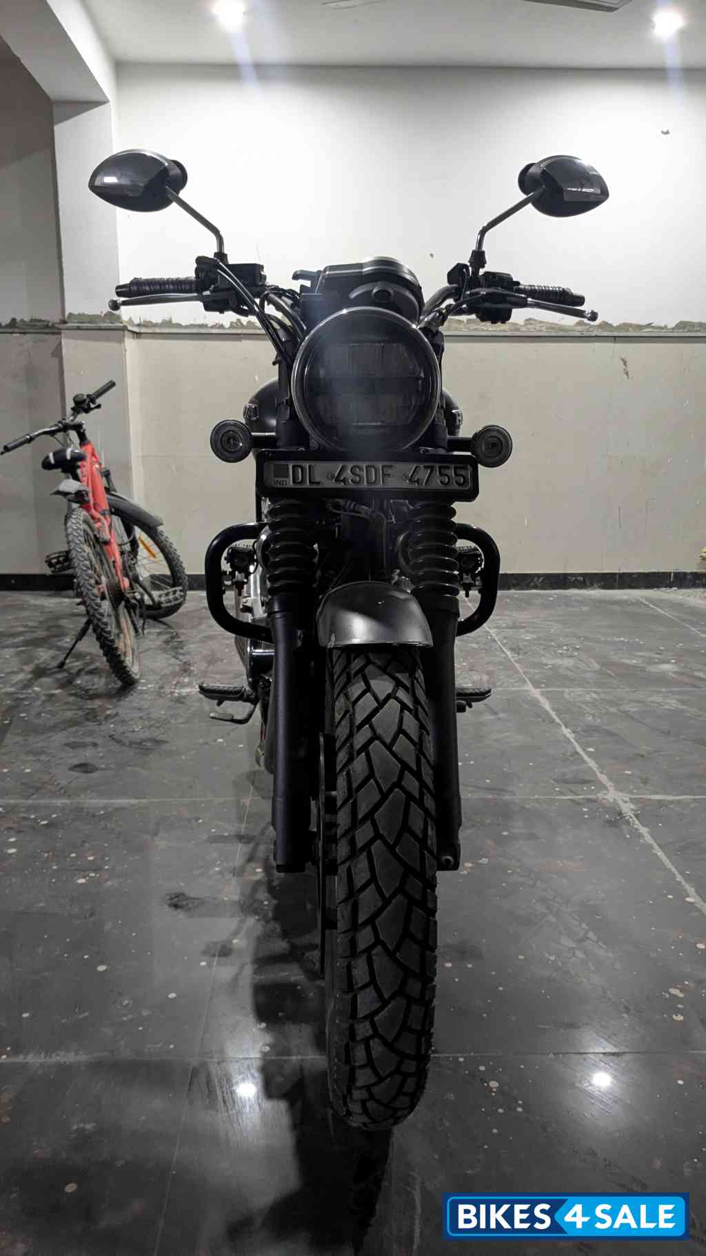 Matte Black Honda Hness CB350 DLX Pro