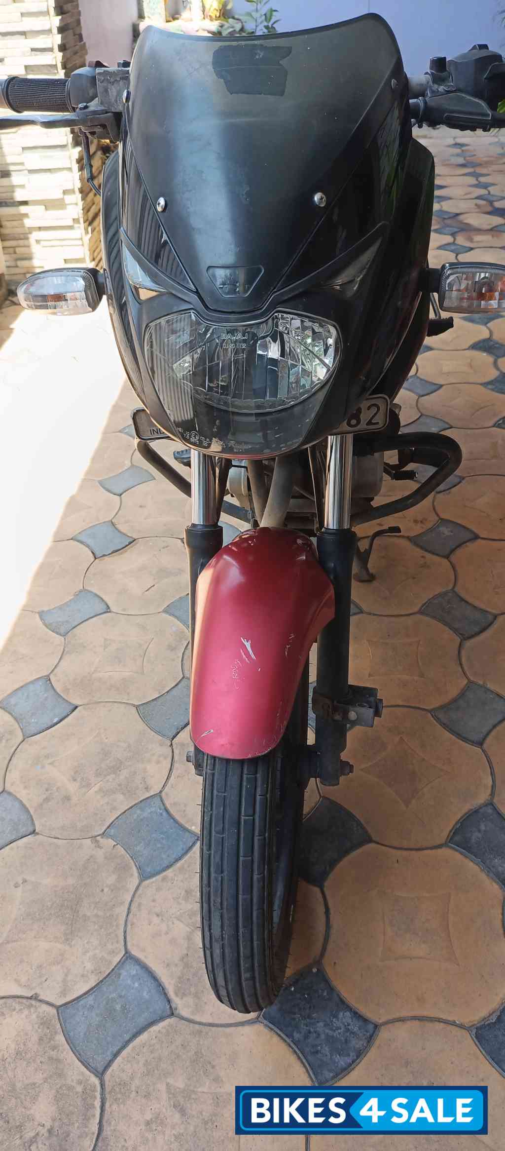 Wine Red Black Bajaj Pulsar 150 DTSi