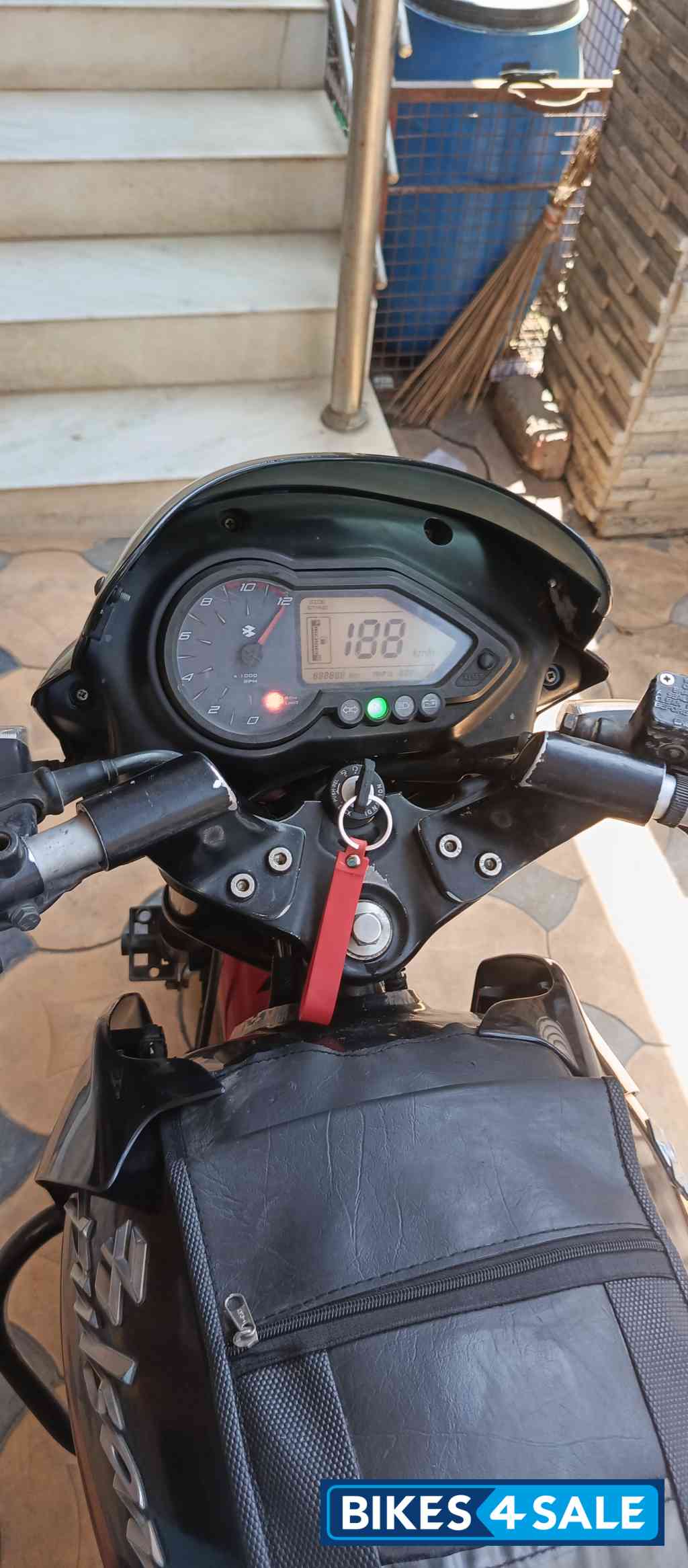 Wine Red Black Bajaj Pulsar 150 DTSi