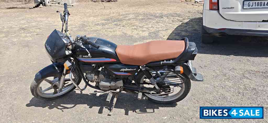 Black Red Purple Hero Splendor Plus