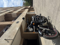 Stealth Black Royal Enfield Classic 350 Dual Channel BS6