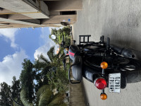 Stealth Black Royal Enfield Classic 350 Dual Channel BS6