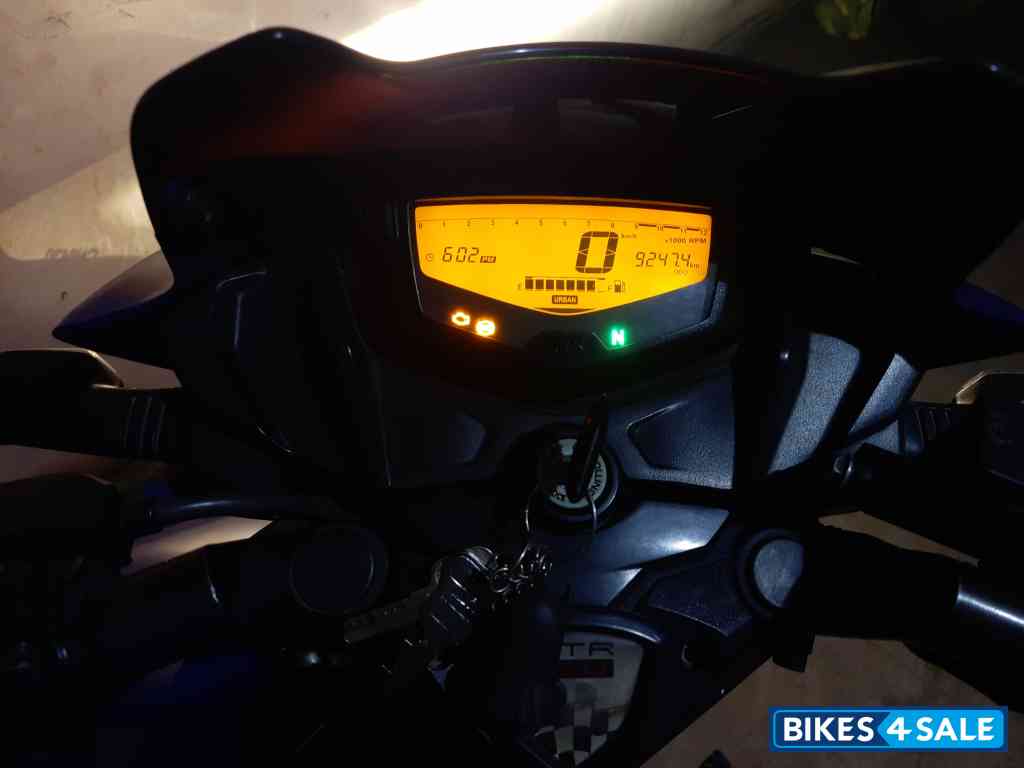 Matt Blue TVS Apache RTR 160