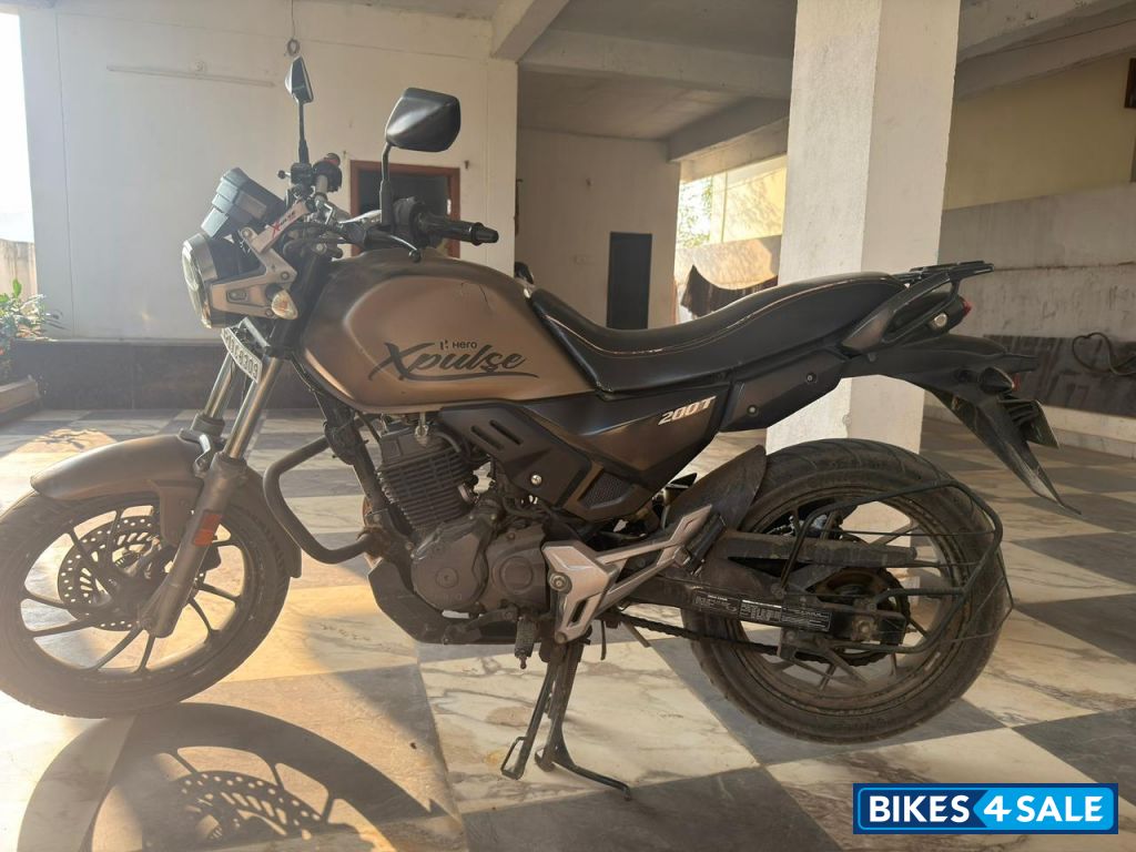 Matt Shield Gold Hero XPulse 200T