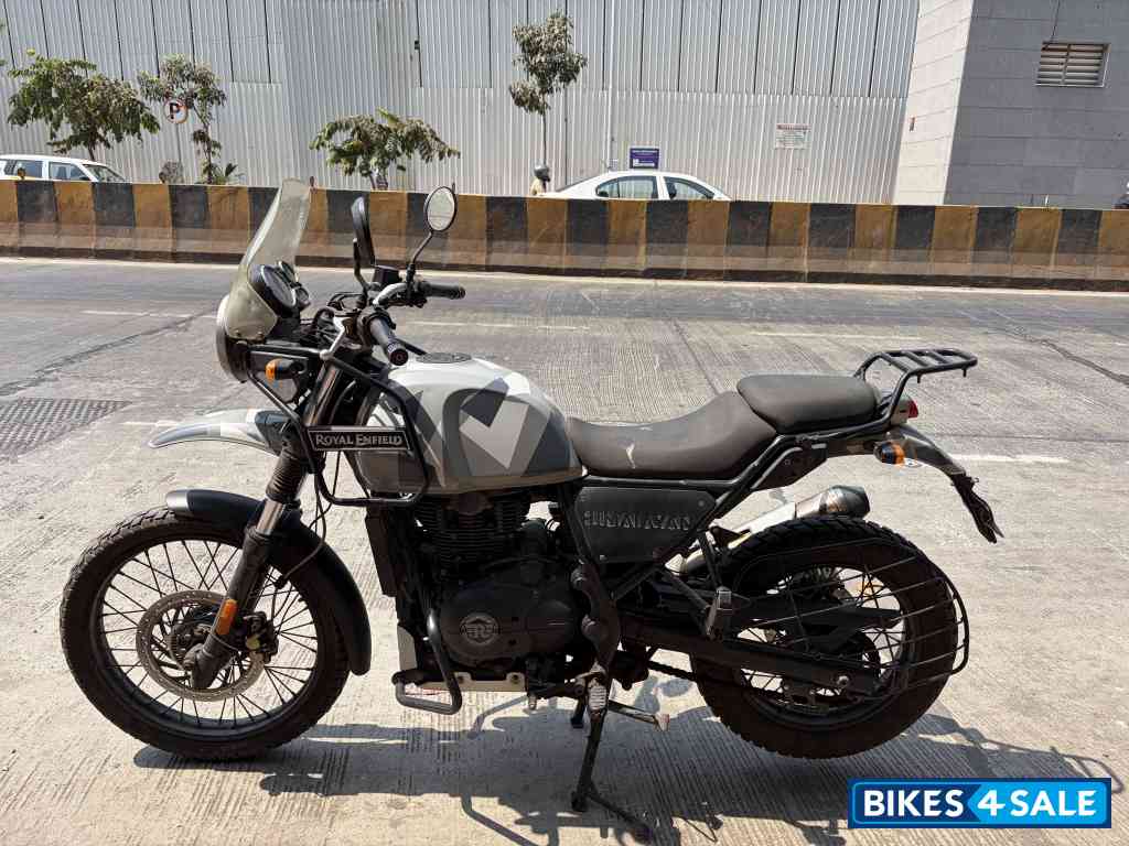 Grey Royal Enfield Himalayan Sleet