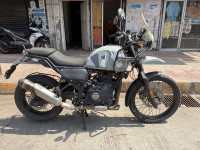 Grey Royal Enfield Himalayan Sleet
