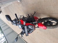 Red TVS Raider 125