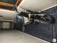 Black Honda Shine 125 Disc