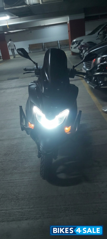 Black Suzuki Burgman Street BS6