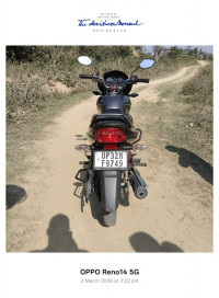 Grey Honda Shine 125 Drum