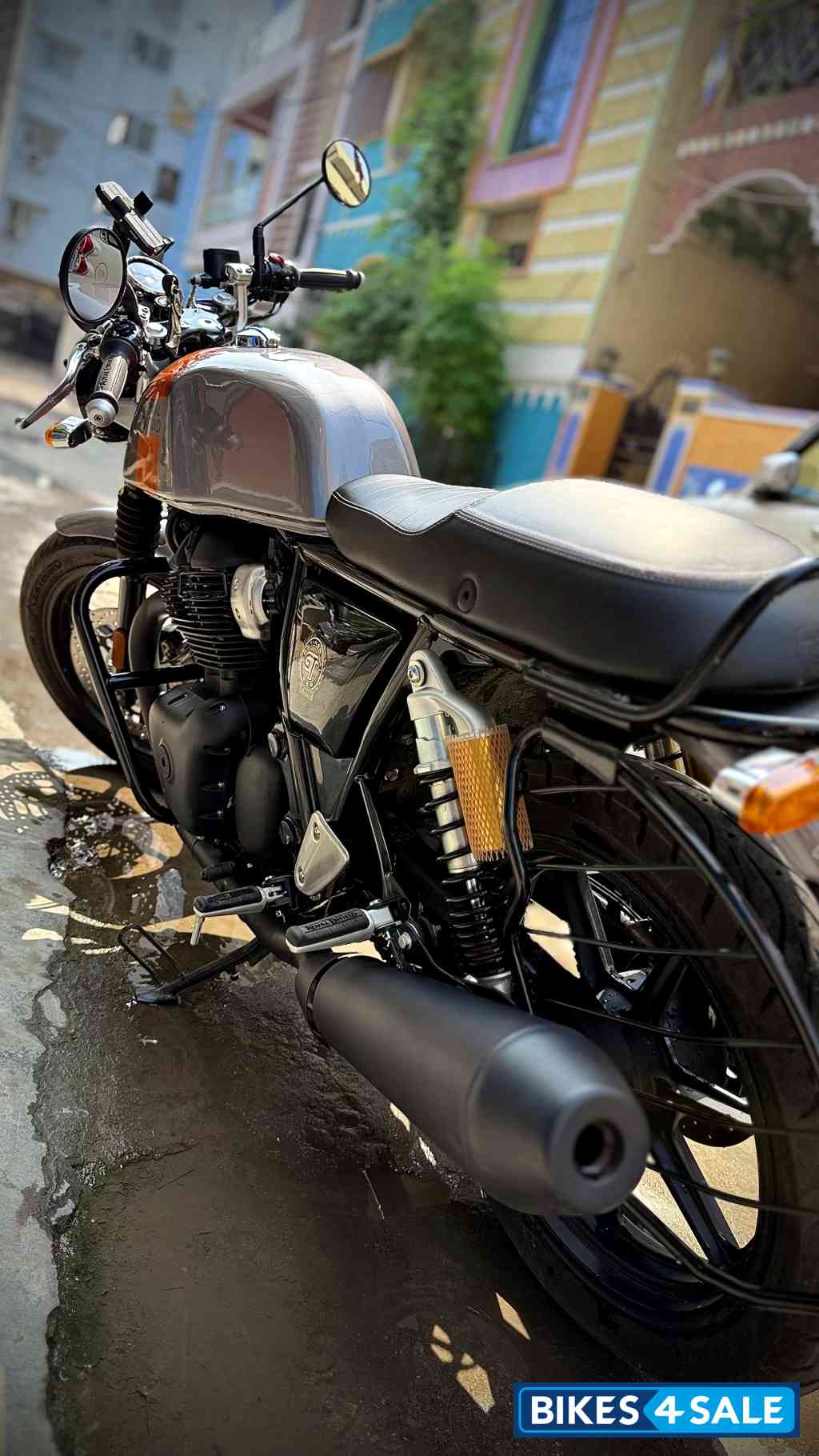 Apex Gray Royal Enfield Continental GT 650