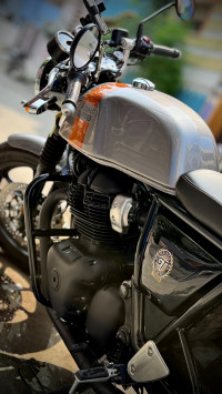 Apex Gray Royal Enfield Continental GT 650