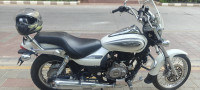 White Bajaj Avenger Cruise 220