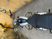 Silver Royal Enfield Bullet Electra Twinspark