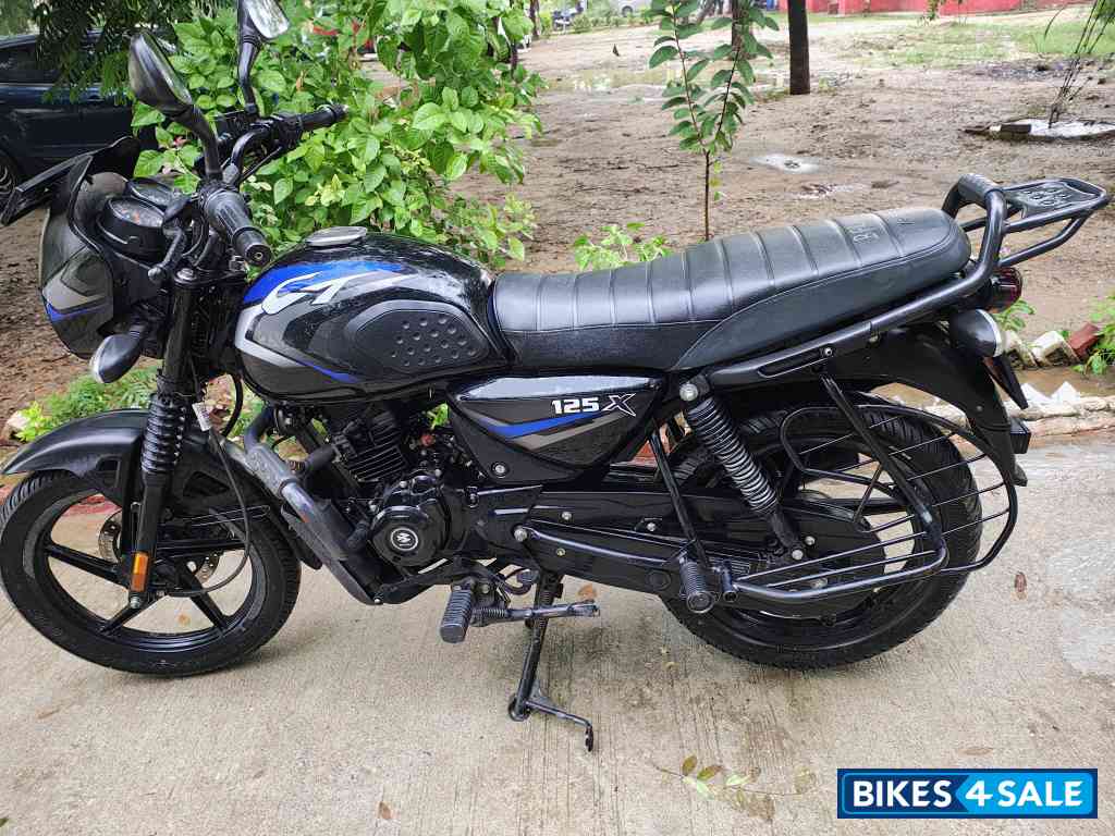 Black And Blue Bajaj CT 125X