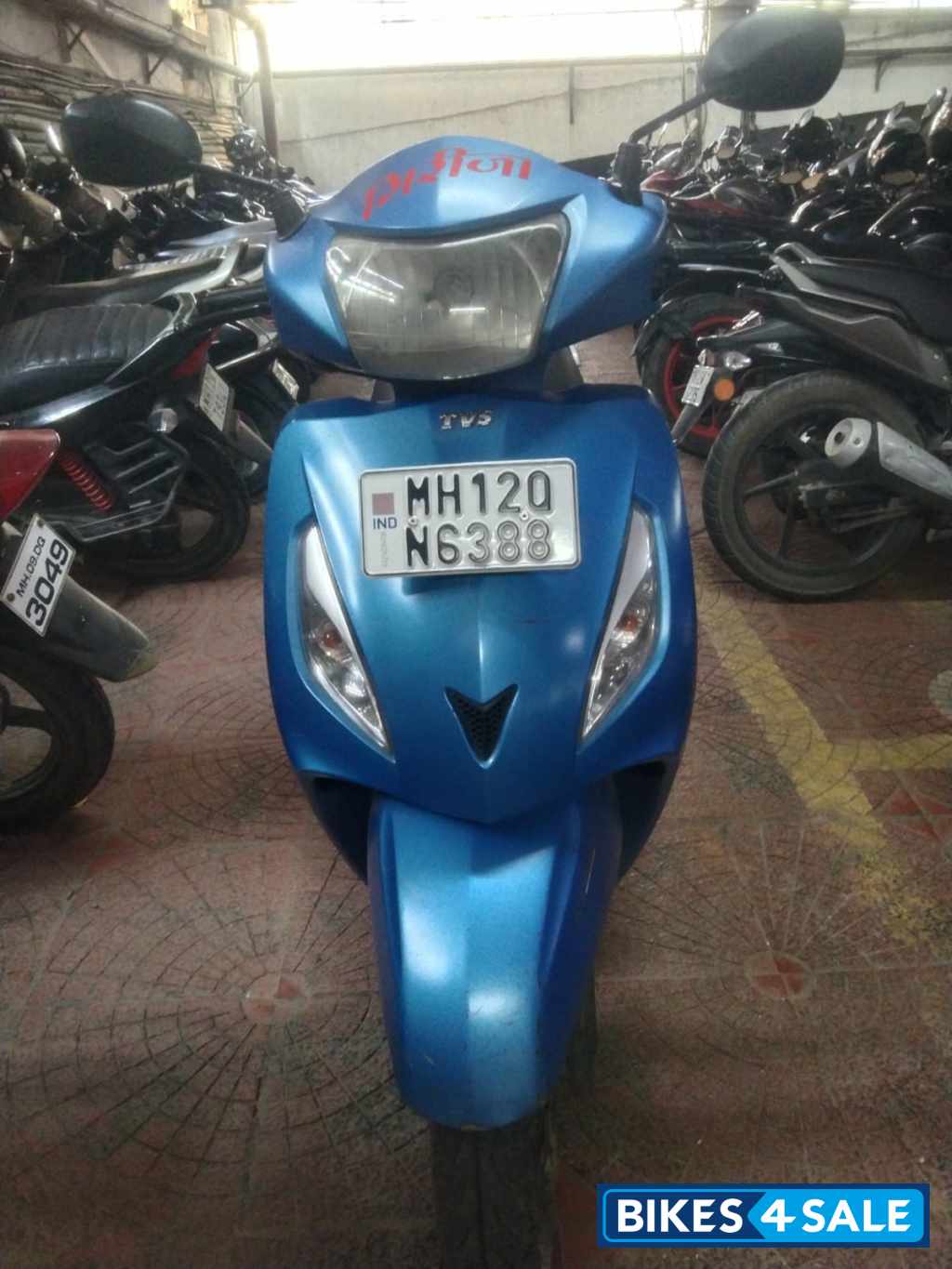 Matte Blue TVS Jupiter