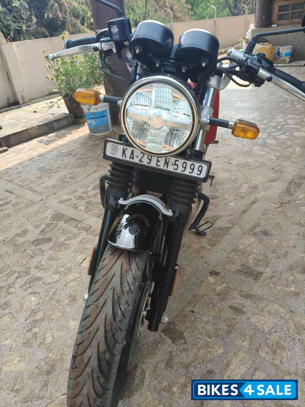 Rocker Red Royal Enfield Continental GT 650