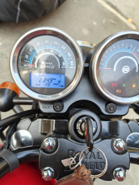 Red(tank) And Black Royal Enfield Thunderbird X 350