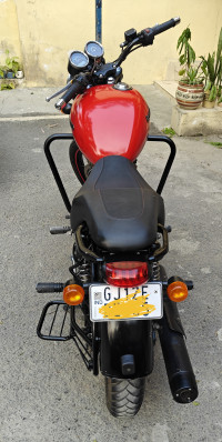 Red(tank) And Black Royal Enfield Thunderbird X 350