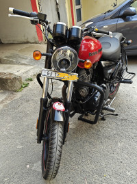Red(tank) And Black Royal Enfield Thunderbird X 350