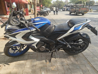 Sports Blue White Bajaj Pulsar RS 200