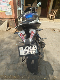 Sports Blue White Bajaj Pulsar RS 200
