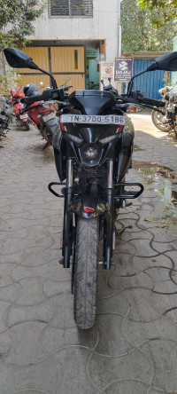 Black With Red Bajaj Pulsar N160 Dual Channel ABS