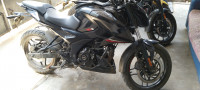 Black With Red Bajaj Pulsar N160 Dual Channel ABS