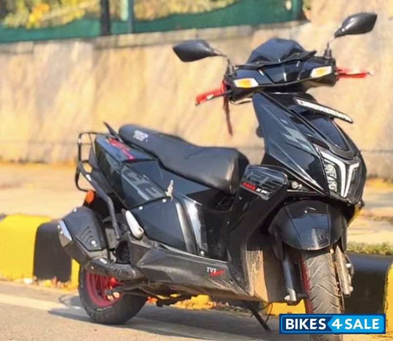 Black TVS NTORQ 125 Race XP