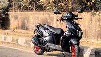 Black TVS NTORQ 125 Race XP