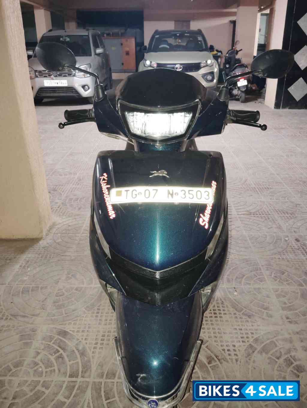 Star Light Blue TVS Jupiter Drum Alloy 2024