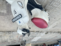 White Vespa VXL 150